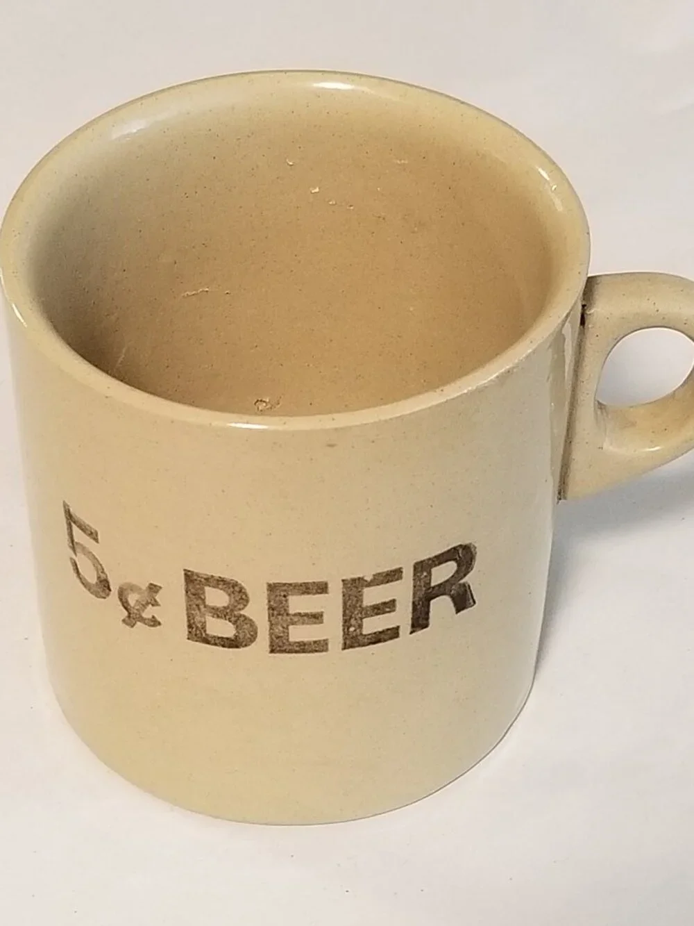 Vtg - Pearsons of Chesterfield - Made in England - 5 Cent Beer Mug -  4